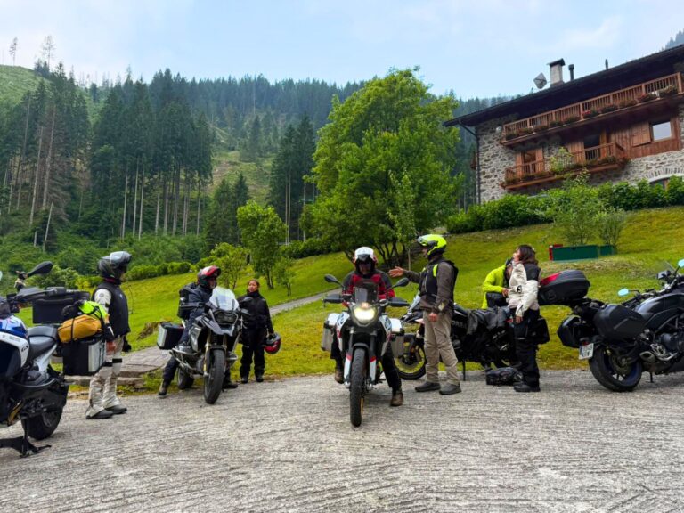Vacanza nelle Dolomiti sulla moto